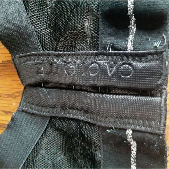 Cacique Bra Size 44DD Black Color - Picture 4 of 5